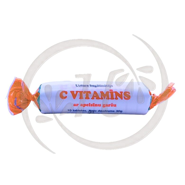 Vitamīns C ar apelsīnu garšu N10, 30 g